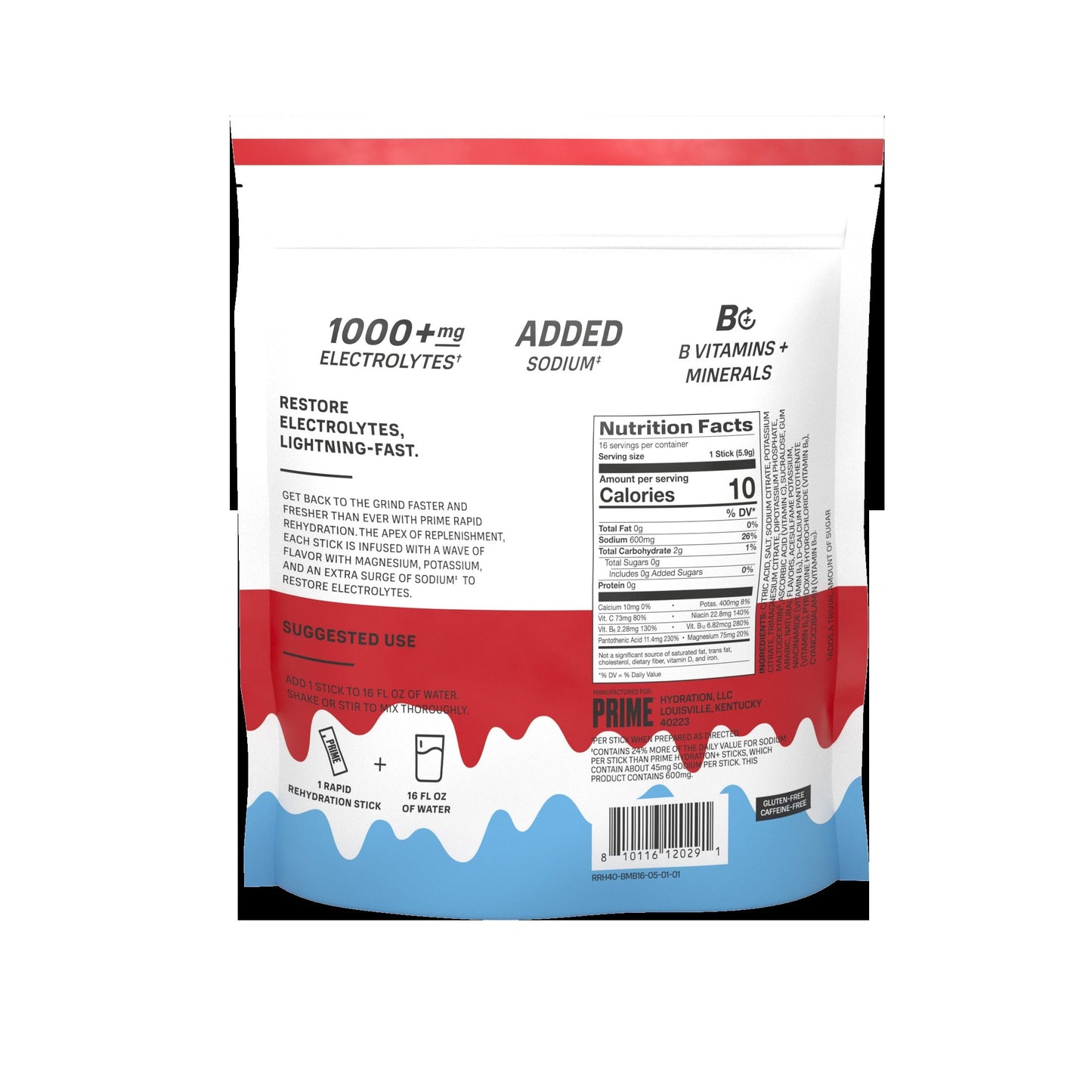 Rapid Rehydration Sticks - Ice Pop