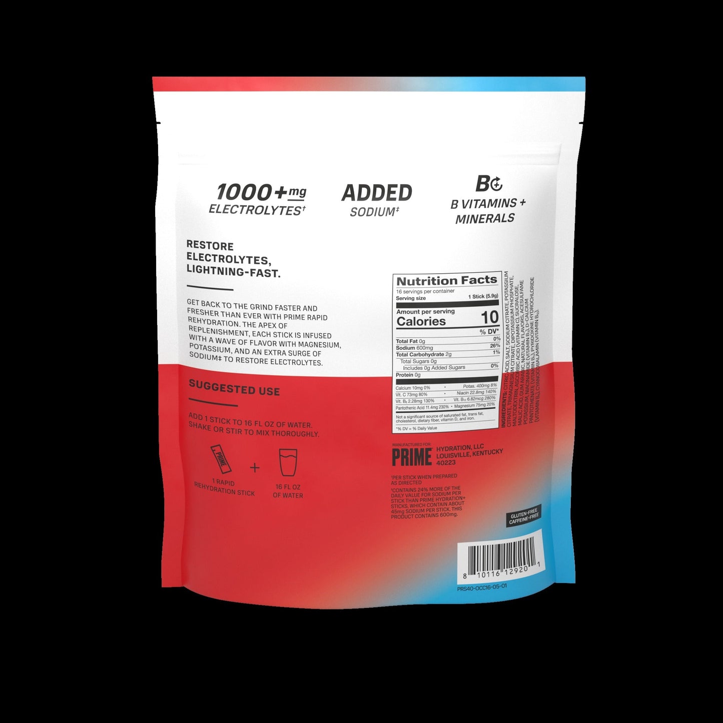Rapid Rehydration Sticks - Ocean Cherry